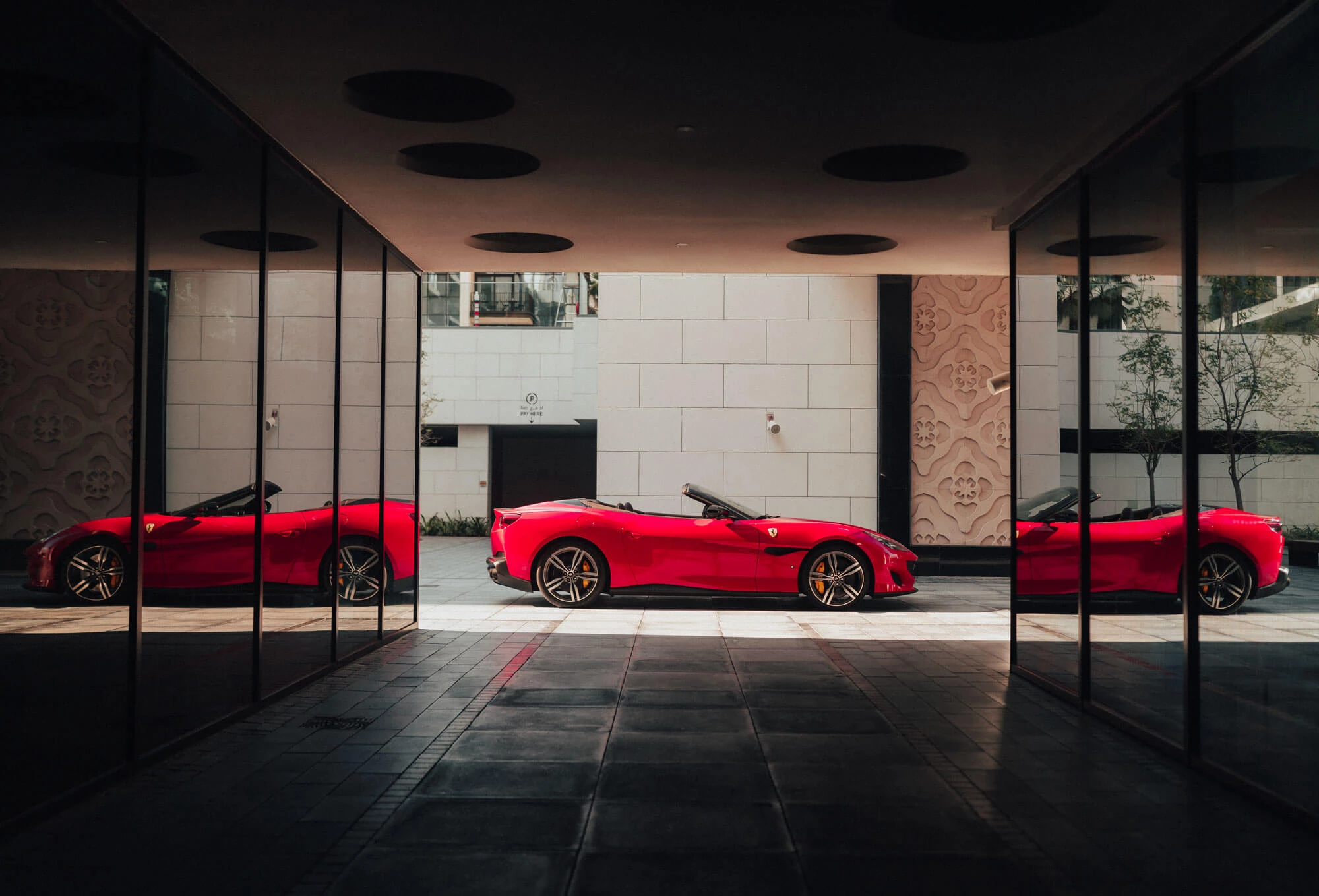 Ferrari Portofino in Dubai
