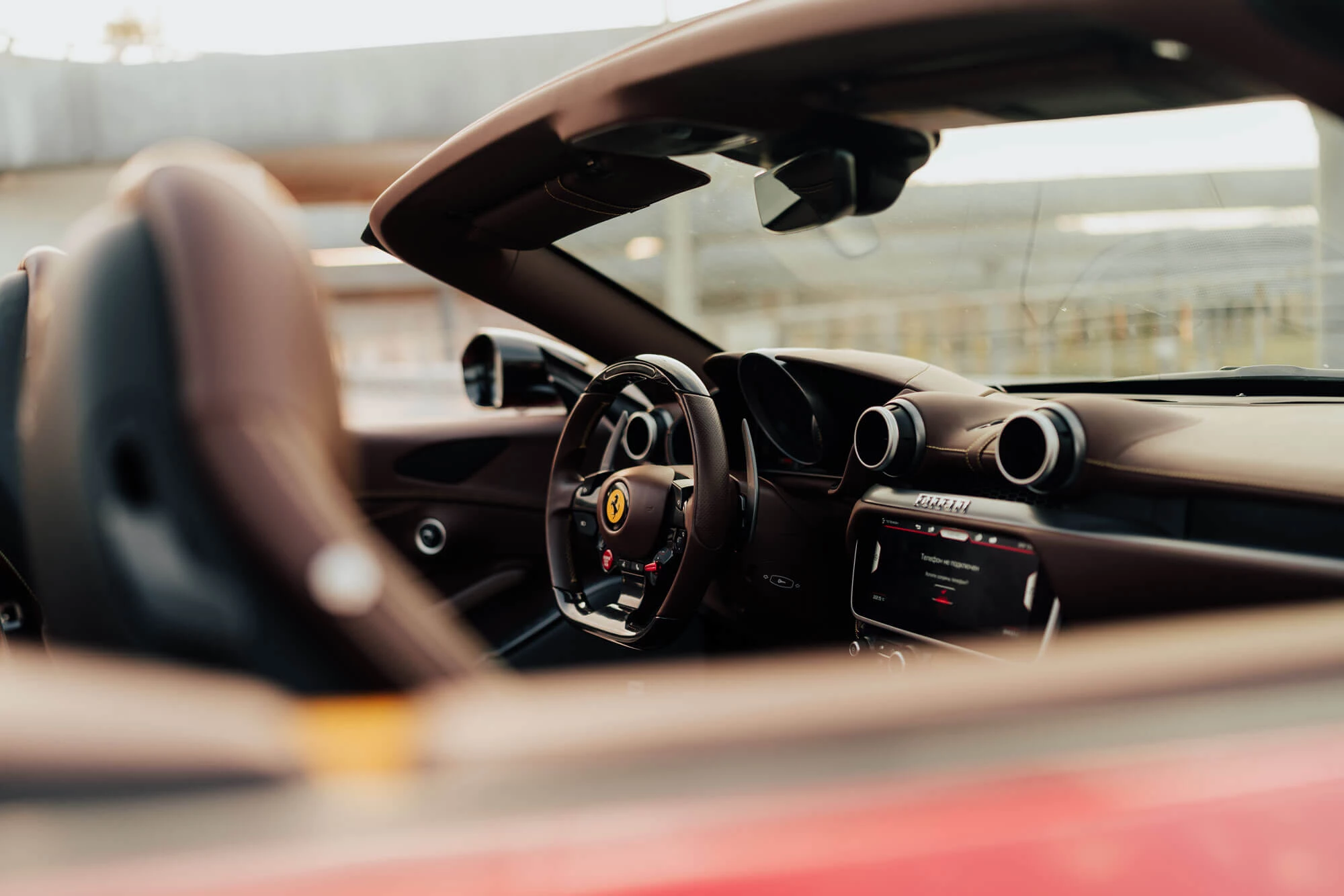 Ferrari Portofino Red Rental Dubai
