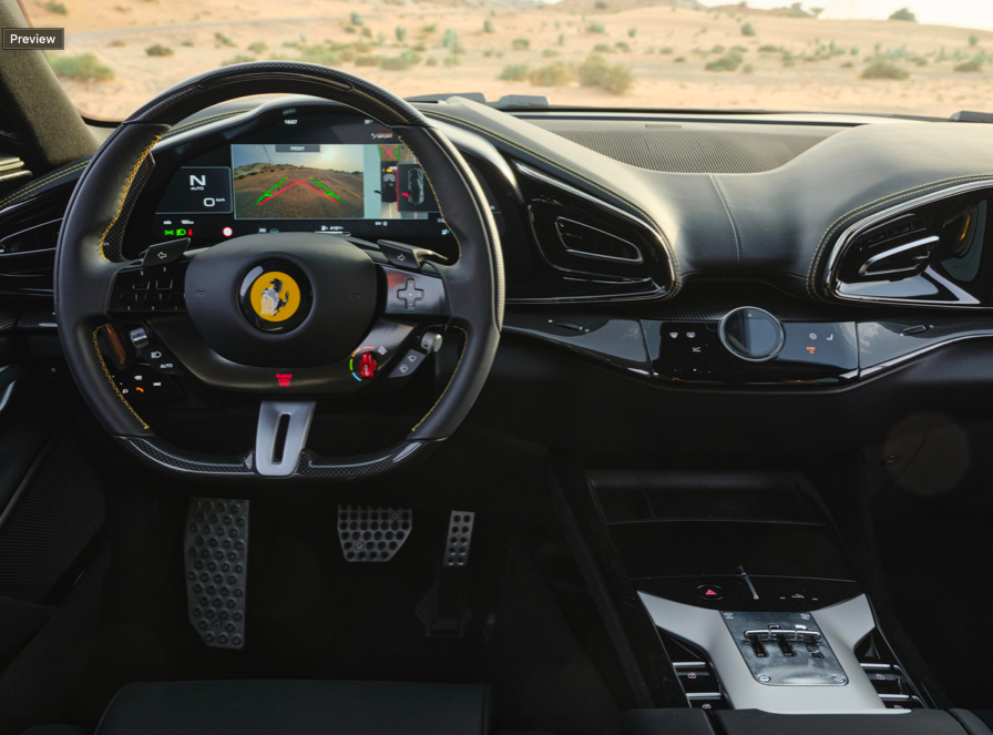 Ferrari Purosangue Rental