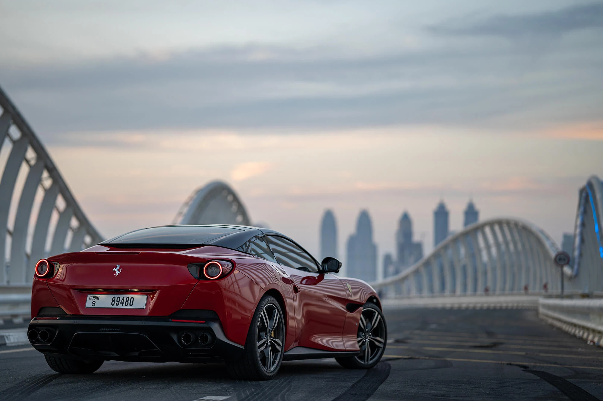 Ferrari Portofino Car Rental Dubai