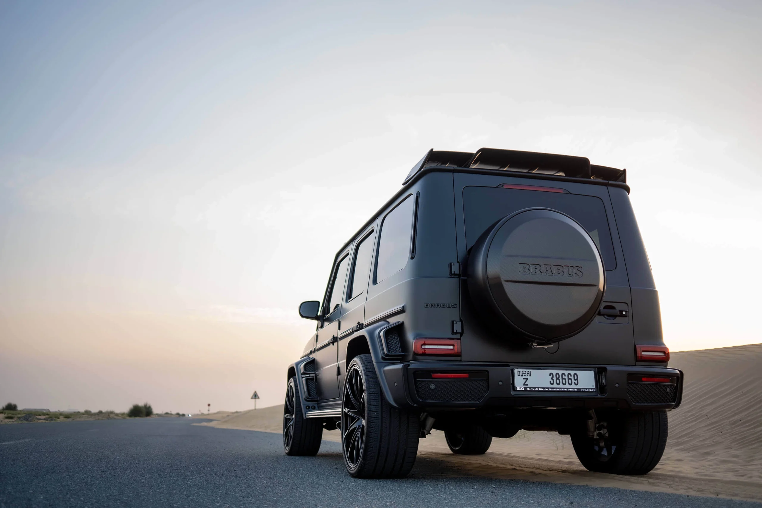 Mercedes G800 Brabus Hire